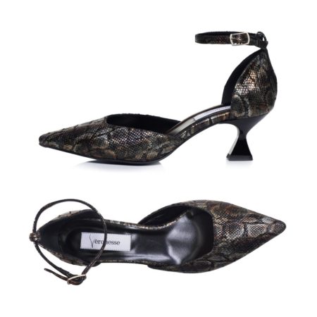 Pantofi stiletto eleganți din piele naturală, realizați la comandă, Veronesse Serena H5